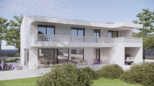 PRAVOMOĆNA GRAĐEVINSKA DOZVOLA ZA GRADNJU KUĆE | Građevinsko zemljište 835 m2 | Dubrovnik