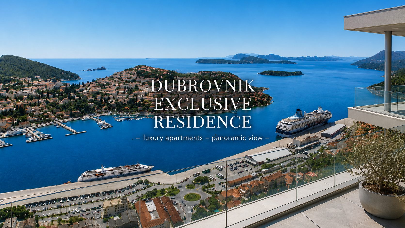 NOVOGRADNJA | DUBROVNIK EXCLUSIVE RESIDENCE | Komforan stan 121 m2 | 2 SS | Suteren | Pogled more