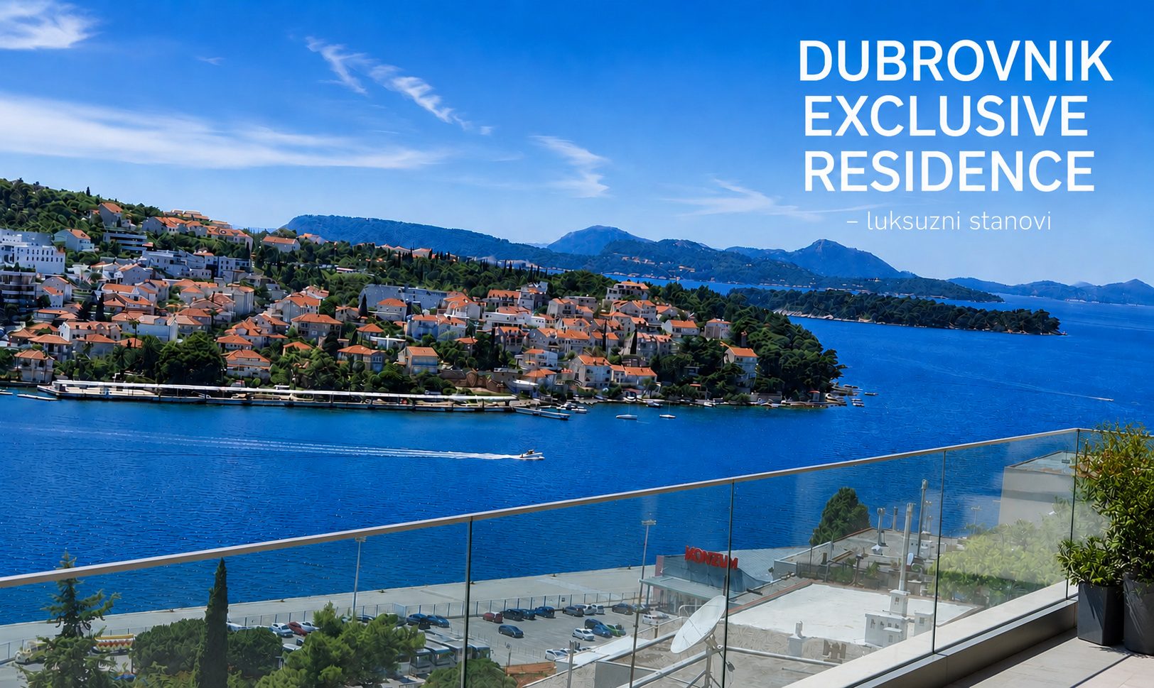 NOVOGRADNJA | DUBROVNIK EXCLUSIVE RESIDENCE | Stan 87 m2 | 2 SS | 1. kat | Panoramski pogled na more
